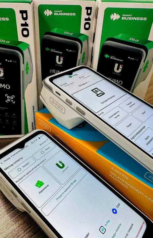 Кассовый аппарат+Терминал 3 в 1. UZCARD/HUMO 2 Кассовый аппарат+Терминал 3 в 1. UZCARD/HUMO 2