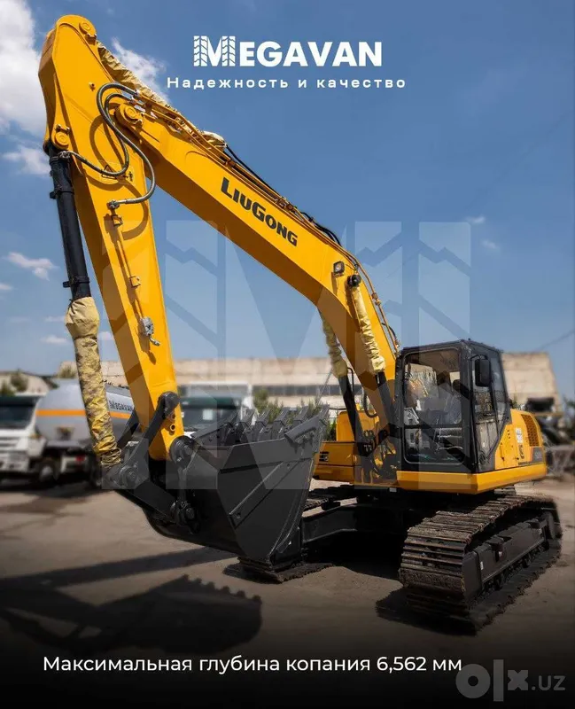 Гусеничный экскаватор LiuGong 922E 2024 года, ковш 1,2 м³, длина 9,6 м, в наличии 2 Гусеничный экскаватор LiuGong 922E 2024 года, ковш 1,2 м³, длина 9,6 м, в наличии 2