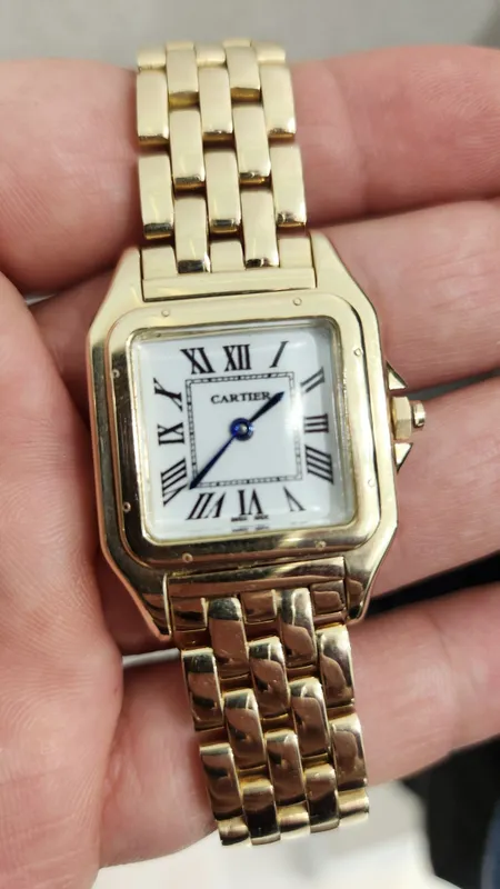Золотые часы Cartier — фото 2