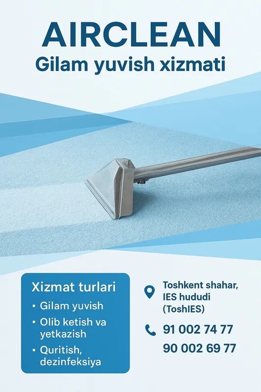 Yumshoq mebel va gilam yuvish xizmati — фото 2