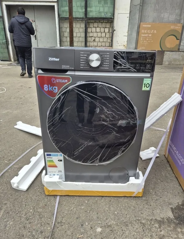 Kir yuvish mashinasi 8 kg стиральная машина ziffler rulls dastavka bor