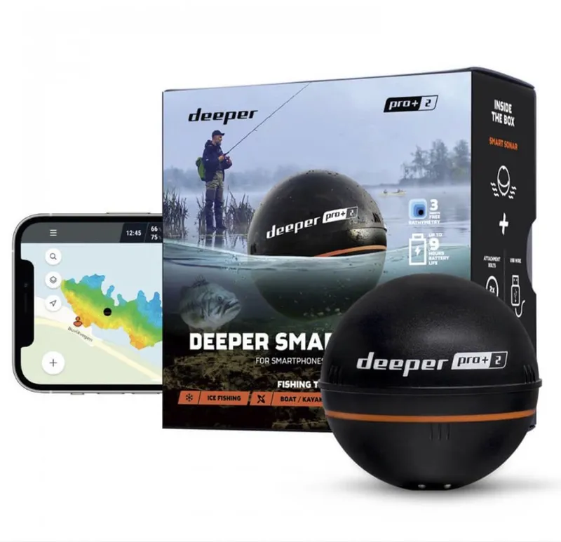 Deeper Sonar Pro Plus 2 эхолот сонар — фото 1