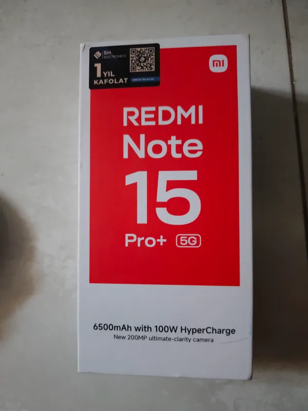 Redmi not 15 pro+ 5g