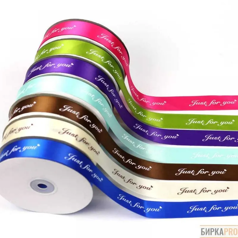 satin lenta sizning logoyingiz bilan — фото 1