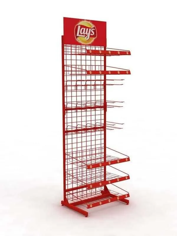 Mahsulot va chipslar uchun setkali stendlar 3 Mahsulot va chipslar uchun setkali stendlar 3