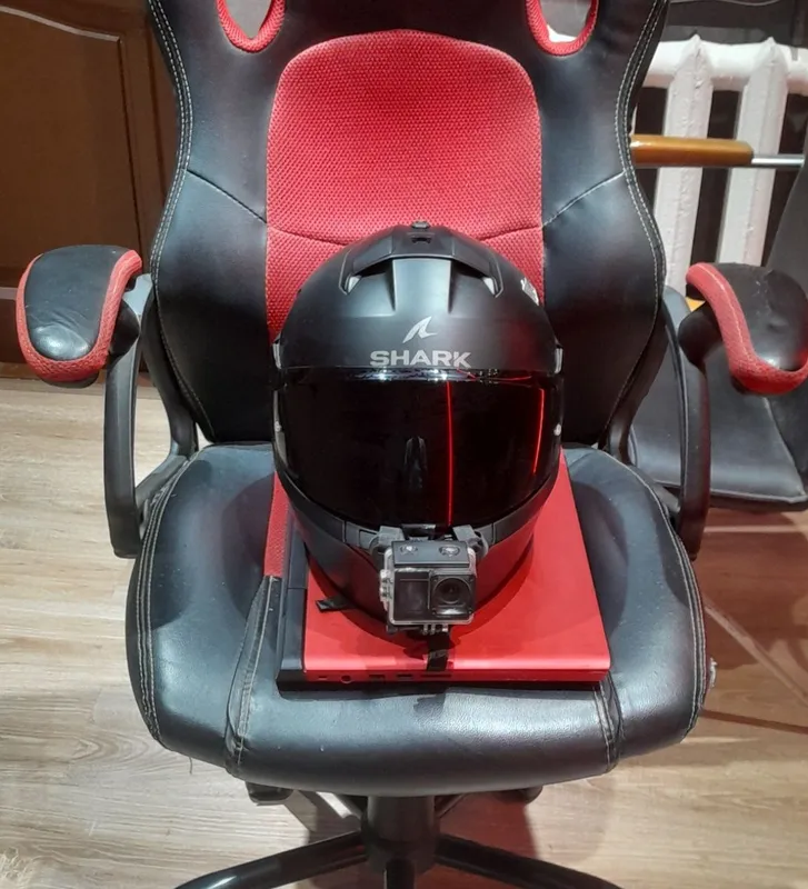 Мотошлем Shark Ridill 2 Black матовый. M