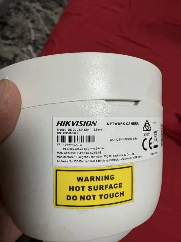 Hikvision IP Kamera — фото 4