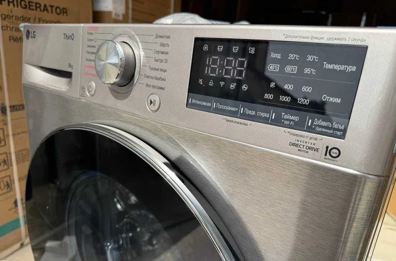 LG 8 kg F2V5PS2S AI DD Inverter Steam Wi-Fi kir yuvish mashinasi 3