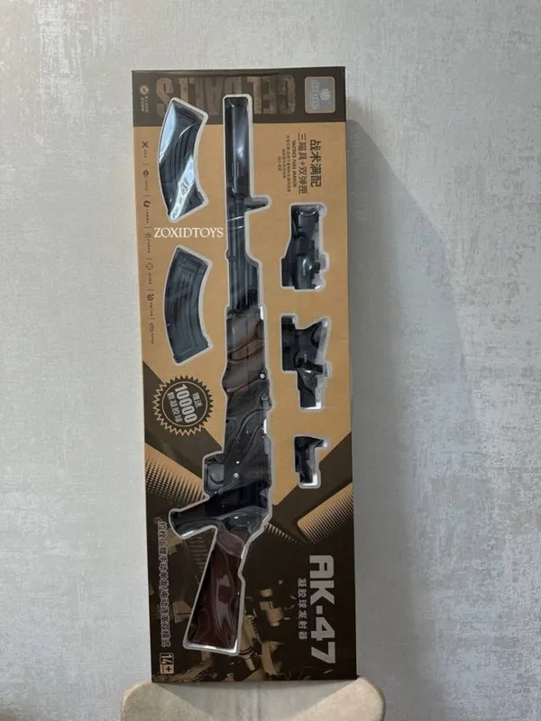 Автомат Ak-47 стреляющий орбизами 3