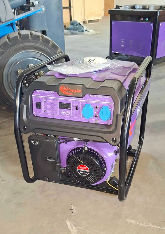Бензиновый генератор XS6500 5 кВт 12ой кафолат Доставка (движок) 1