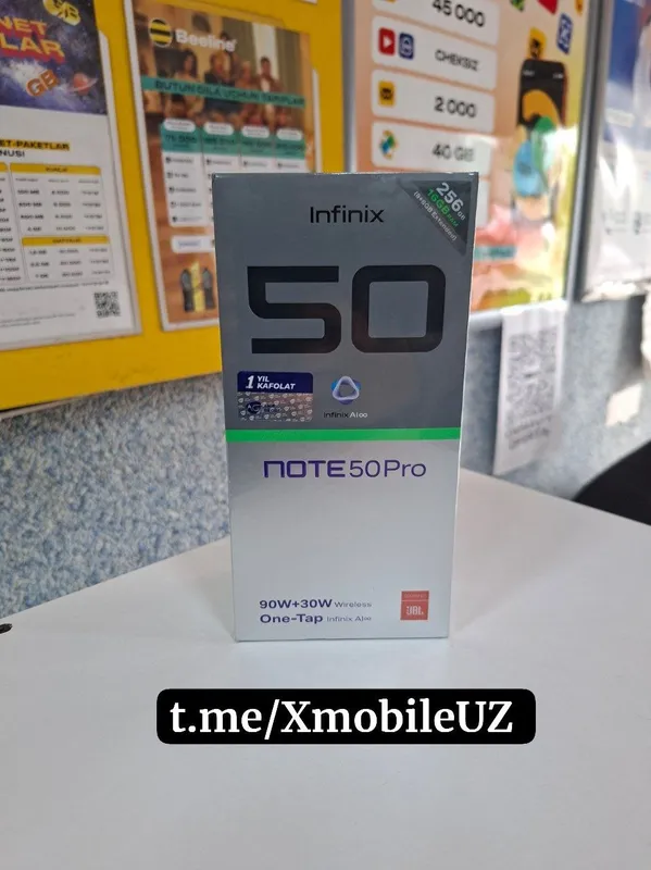 Infinix Note 50 Pro 8+8/256GB Infinix Note 50 Pro 8+8/256GB