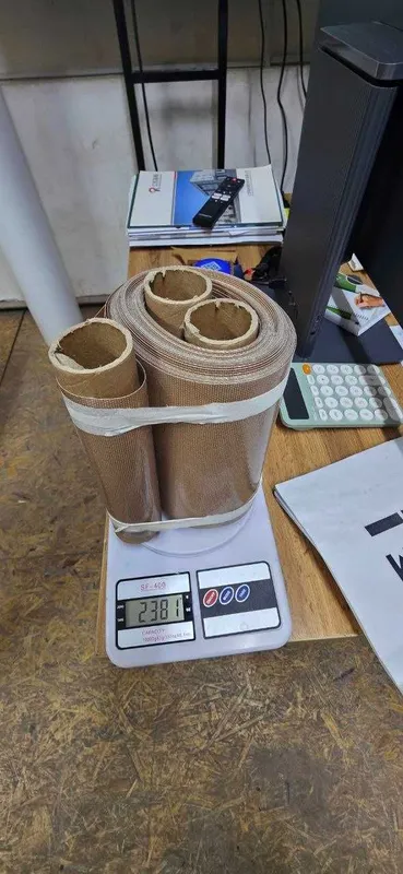 PTFE teflon belt, лента (скотч) тефлоновая, жарастойкая лента 1