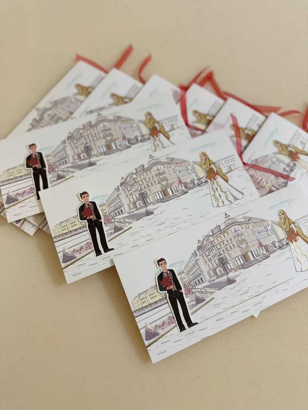 Taklifnomalar / Пригласительные / Invitations — фото 6