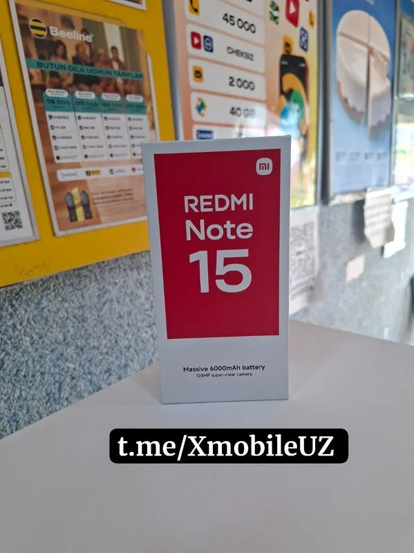 Redmi Note 15 6+2/128GB 1 Redmi Note 15 6+2/128GB 1