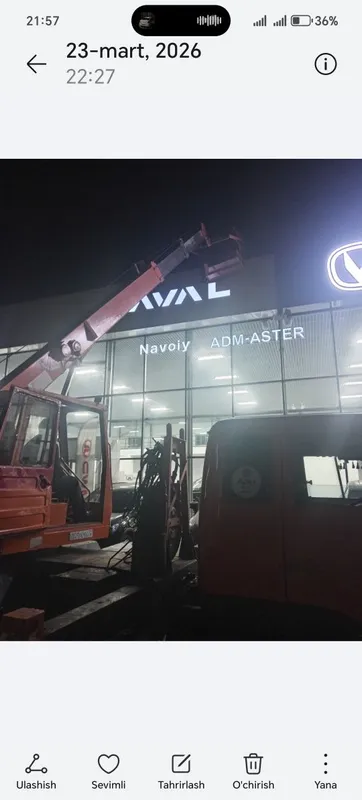 Автокран хизмати 24/7 7