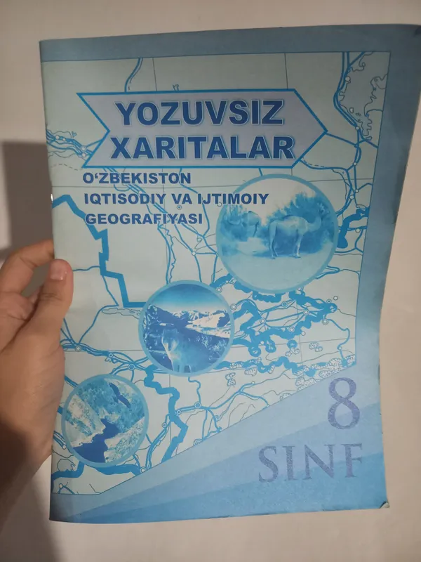 Atlas, geografiya 8 sinf 2