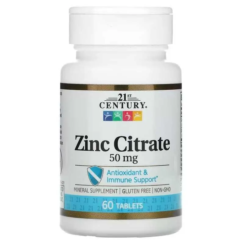 21st Century Zinc Citrate цитрат цинка sink синк — фото 1