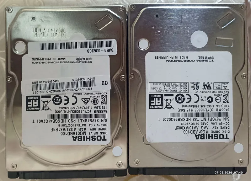 Продаются HDD 1tb