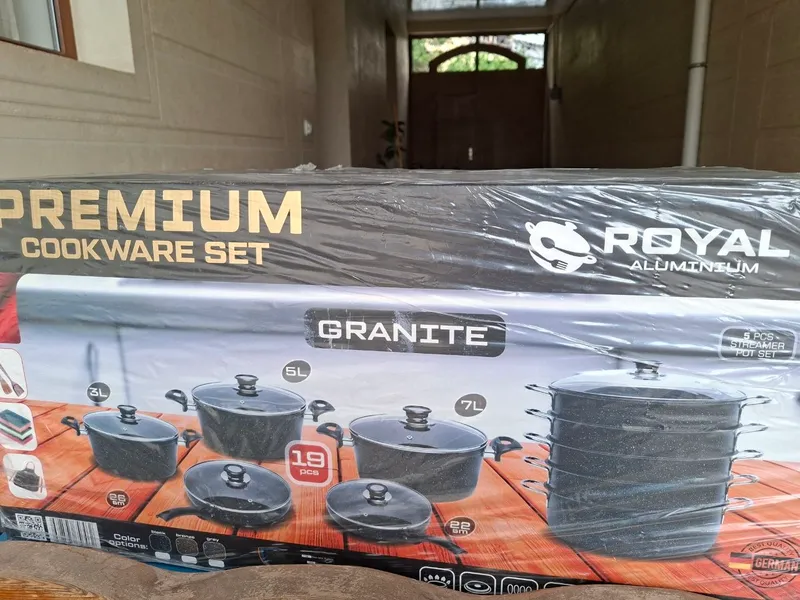 Royal Aluminium “Granite Premium Cookware Set”