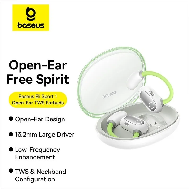 Baseus Eli OPEN EAR новые спортивные беспроводные наушники — фото 2