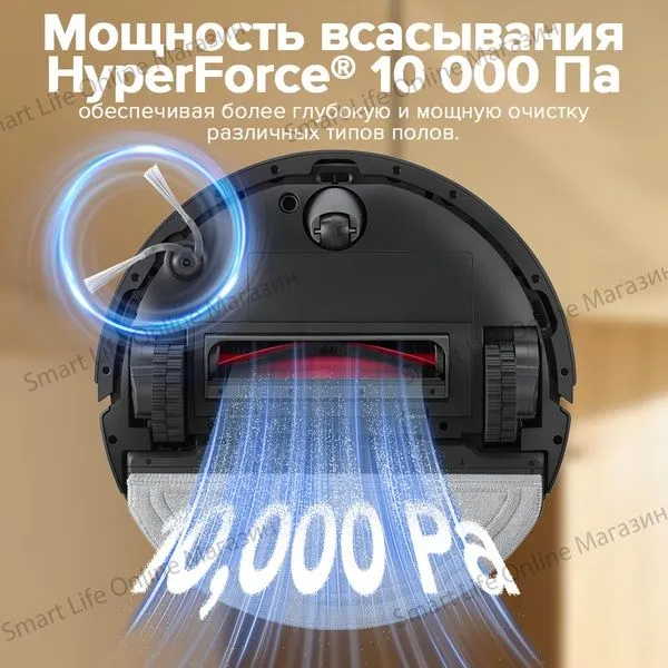 Робот-Пылесос Roborock S8 Pro (Русская Версия), Двойная Система Защиты — фото 1 Робот-Пылесос Roborock S8 Pro (Русская Версия), Двойная Система Защиты — фото 1