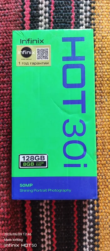 Infinix HOT30i telefon sotiladi — фото 1