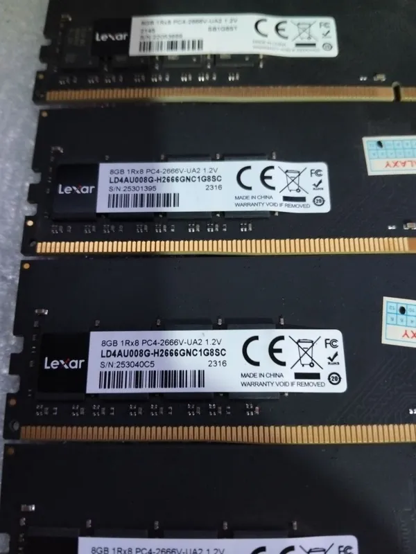 Operativ xotira lexar 8gb Ram 8gb ozu 8gb 2