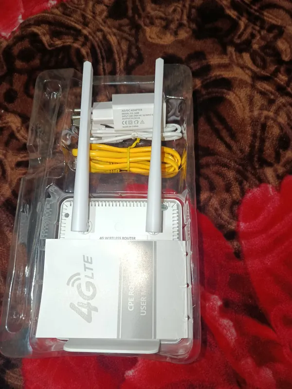 Yangi 4G LTE Wi-Fi router (CPE), SIM karta bilan ishlaydi — фото 1
