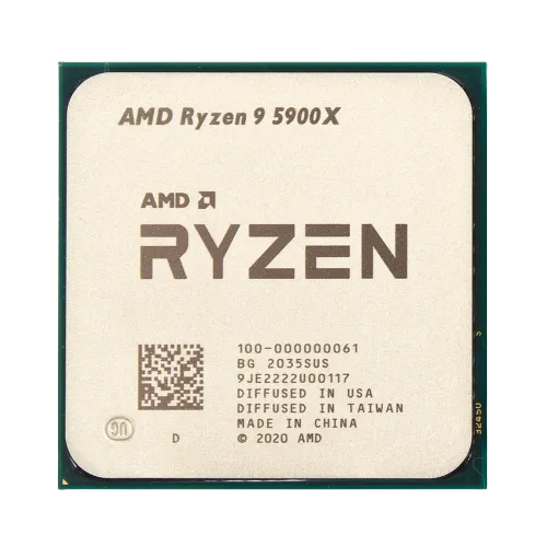 AMD Ryzen-9 5900X AM4 OEM protsessori AMD Ryzen-9 5900X AM4 OEM protsessori