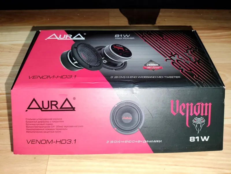 Aura Venom HD 3.1 SQ акустика.