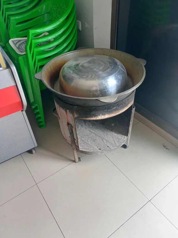 qozon oʻchoq birgalikda sotiladi