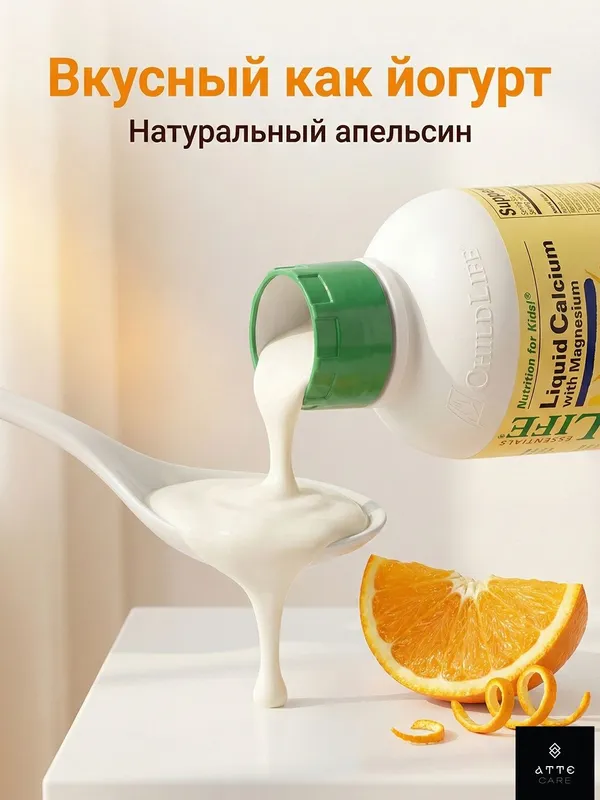 Оптом ChildLife Liquid Calcium with Magnesium — фото 1