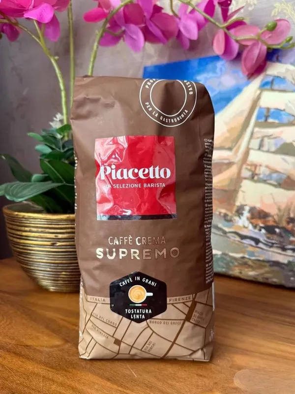 Piacetto Caffe Crema Supremo donali qahva 1 kg 3 Piacetto Caffe Crema Supremo donali qahva 1 kg 3