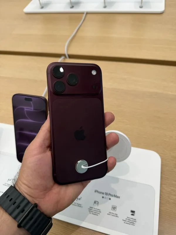 iPhone 18 Pro Max 256gb Burgundy New iPhone 18 Pro Max 256gb Burgundy New