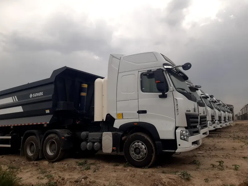 Янги Howo А7 Тягач 6×4 газивый ранги ок 12 газ балон — фото 4