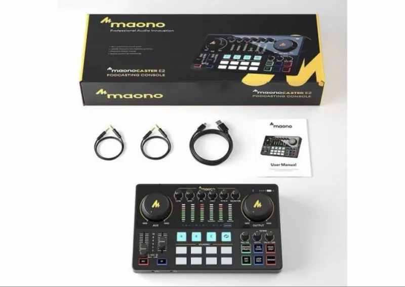 Maono AME2A — это звуковая карта + микшер + эффекты всё в одном. — фото 3