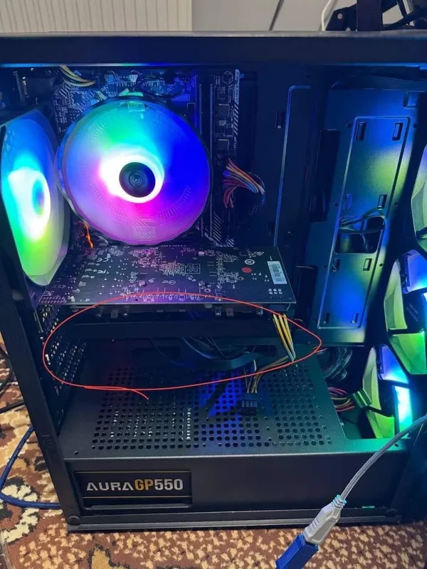 i3 10100F 3.60 GHz Rx 580 8Gb RAM 16Gb — фото 1