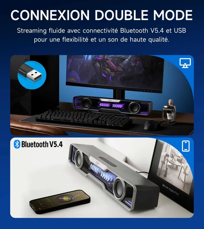 Edifier QS30/Bluetooth 5.4/USB вход и питание объединены в одном кабел — фото 2 Edifier QS30/Bluetooth 5.4/USB вход и питание объединены в одном кабел — фото 2