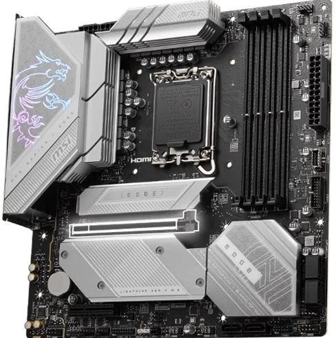 Материнская плата MSI MPG B760M EDGE TI WIFI (LGA1700, DDR5) Новая! 2 Материнская плата MSI MPG B760M EDGE TI WIFI (LGA1700, DDR5) Новая! 2