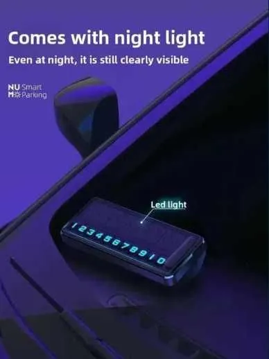 Солнечная LED табличка с номером телефона для автомобиля парковки.akm1