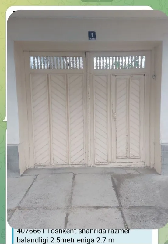 Tahta eshik tekinga holati yahshi 270*250 Tahta eshik tekinga holati yahshi 270*250