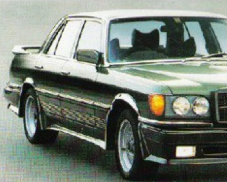 Спойлер Мерседес W 116 Lorinsen/Zender Aerodynamic Heckspoiler 3 Спойлер Мерседес W 116 Lorinsen/Zender Aerodynamic Heckspoiler 3