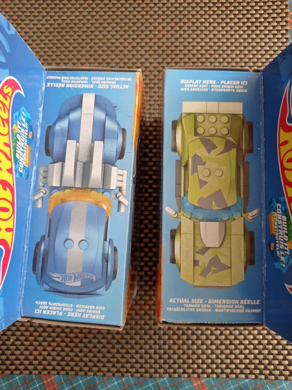 Конструктор- машинка,фигурка водителя Hot Wheels 3 Конструктор- машинка,фигурка водителя Hot Wheels 3