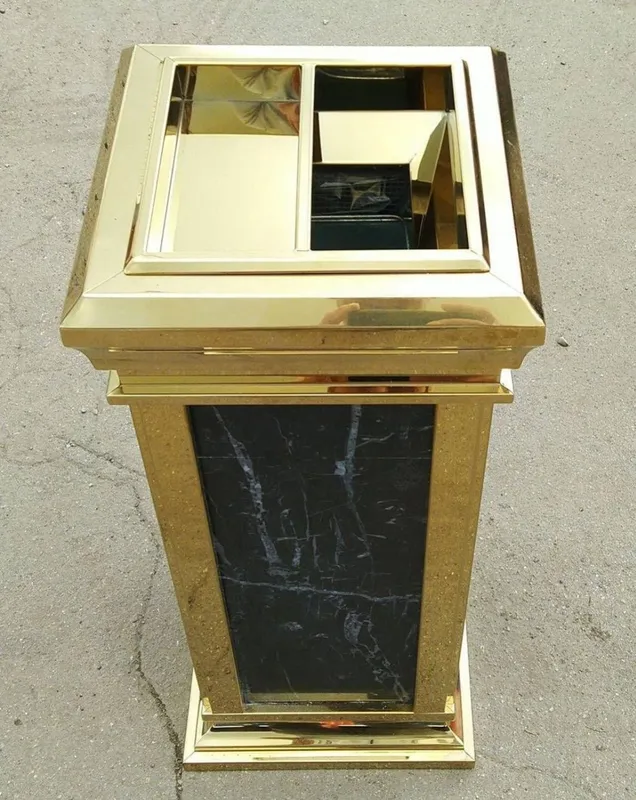 Bino ichida va ko‘chada foydalanish uchun kuldonli axlat qutisi 65×30×30 sm 5 Bino ichida va ko‘chada foydalanish uchun kuldonli axlat qutisi 65×30×30 sm 5