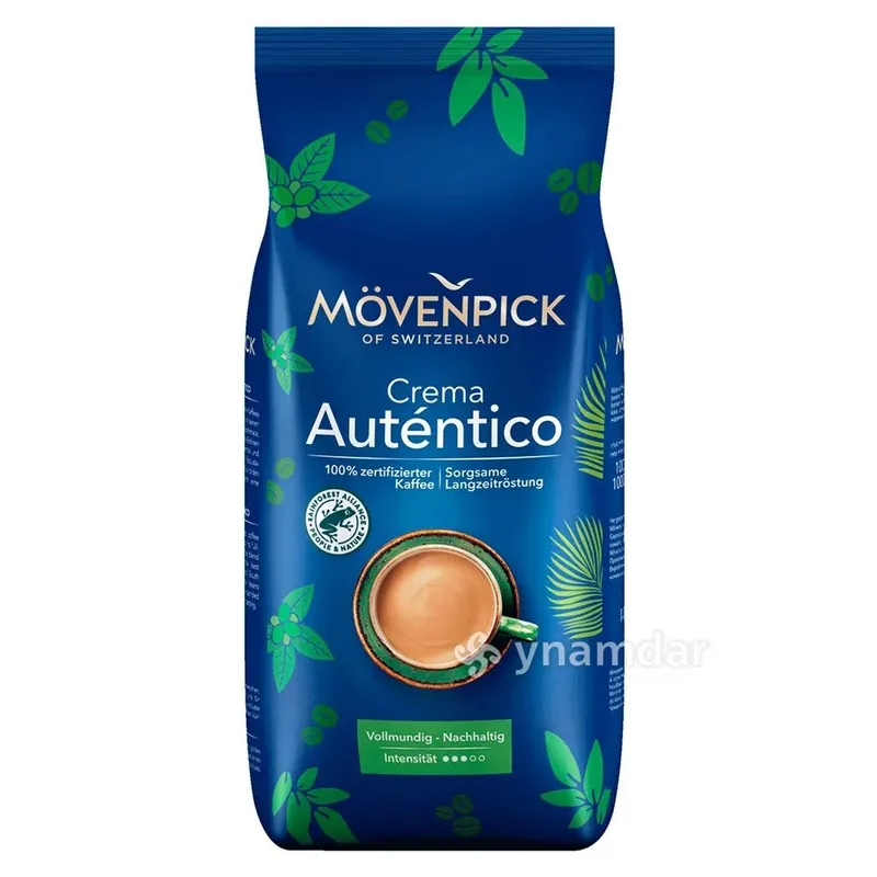 Кофе в зернах Movenpick Crema Autentico (1 кг) Кофе в зернах Movenpick Crema Autentico (1 кг)