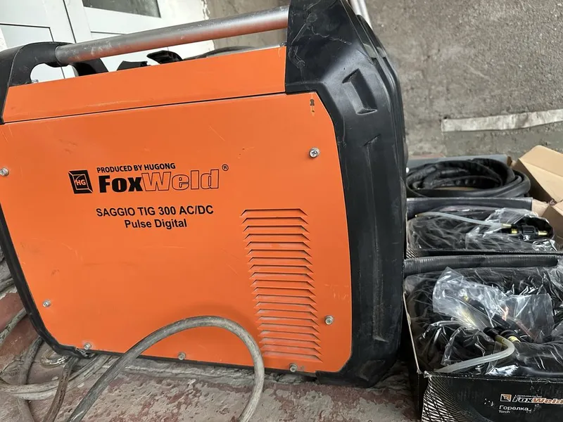 FOX Weld SAGGIO TIG300 AC DC PULSE DIGITAL Alimen mis metal quya olad 5 FOX Weld SAGGIO TIG300 AC DC PULSE DIGITAL Alimen mis metal quya olad 5