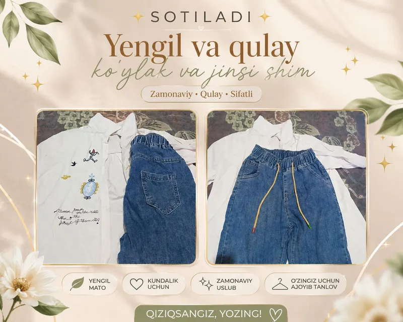 koʻylak burug ikkalasi 50ming