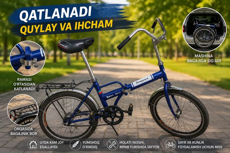 Sotiladi: Ural 2017 velosipedi