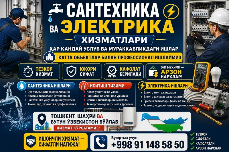 Santexnika elektrika va otopleniya