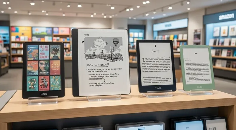 Электронная книга Amazon Kindle Scribe, Paperwhite, Colorsoft, Basic